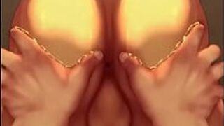 Горячий массаж для одаренного молодого человека - порно видео